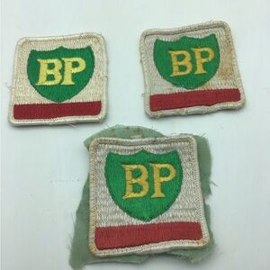 BP Patches. British Petroleum Patches